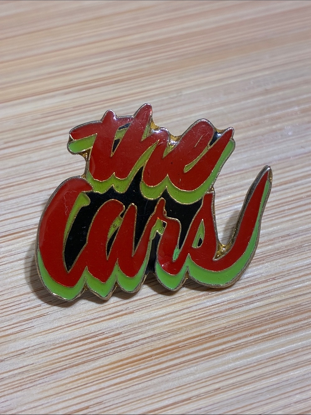 THE CARS Vintage Button Metal Pin❣️